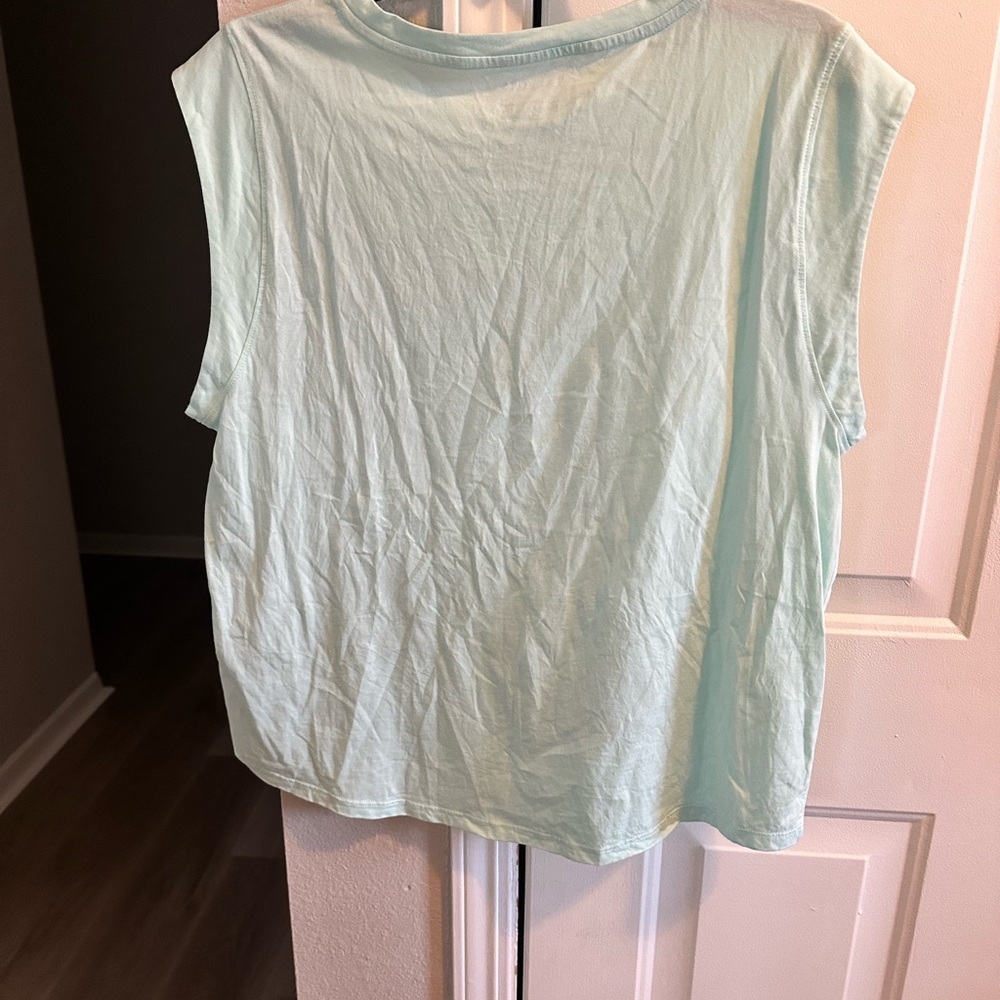 Talbots Mint Muscle Tee - Picture 4 of 4